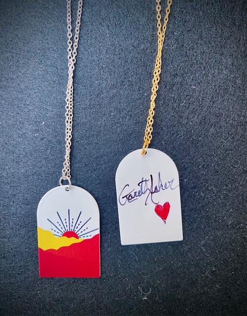 Featured image for “Sunshine – Autographed Necklace or Earrings”